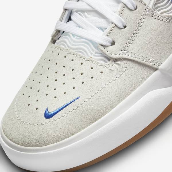 Scarpe da Skate Uomo Nike SB Ishod Wair Bianche Blu Reale Bianche | NK130QFU