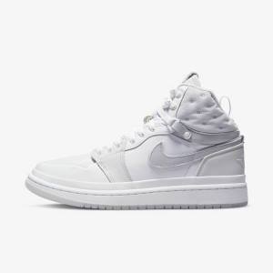 Jordan Scarpe Donna Nike Air Jordan 1 Acclimate Bianche Grigie | NK574RMJ