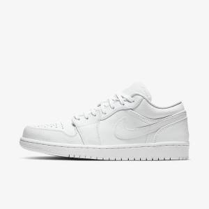 Jordan Scarpe Uomo Nike Air Jordan 1 Low Bianche | NK108NLC