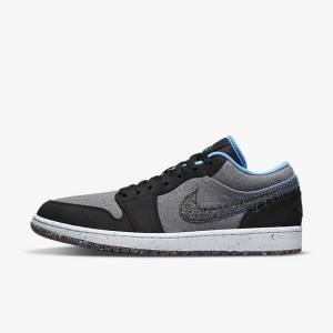 Jordan Scarpe Uomo Nike Air Jordan 1 Low SE Grigie Nere Blu | NK163MFD