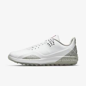 Jordan Scarpe Uomo Nike Jordan ADG 3 Bianche Grigie Nere | NK742MTK