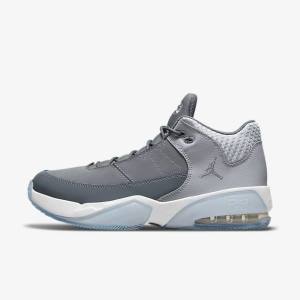 Jordan Scarpe Uomo Nike Jordan Max Aura 3 Grigie Bianche Grigie | NK035HBK