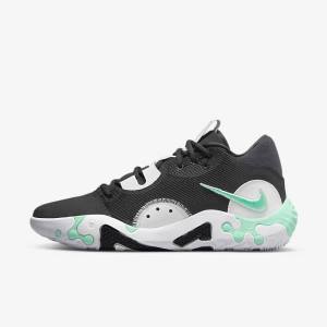 Scarpe Da Basket Donna Nike PG 6 Nere Bianche Menta | NK321DIL