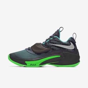 Scarpe Da Basket Donna Nike Zoom Freak 3 By You Custom Colorate | NK745PEN