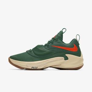 Scarpe Da Basket Donna Nike Zoom Freak 3 By You Custom Colorate | NK862UYP