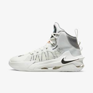 Scarpe Da Basket Uomo Nike Air Zoom G.T. Jump Bianche Nere Bianche | NK608GMZ