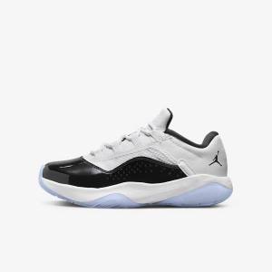 Scarpe Da Ginnastica Bambino Nike Air Jordan 11 CMFT Low Older Bianche Nere | NK154VFX