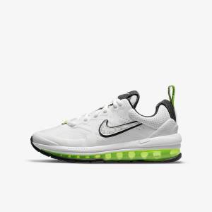 Scarpe Da Ginnastica Bambino Nike Air Max Genome Older Bianche Platino Nere | NK287AFR