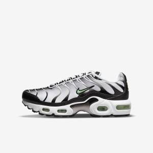 Scarpe Da Ginnastica Bambino Nike Air Max Plus Older Bianche Nere Argento Menta | NK369OUS