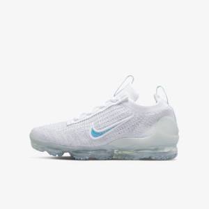 Scarpe Da Ginnastica Bambino Nike Air VaporMax 2021 FK Older Bianche | NK049BDP