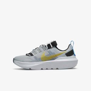 Scarpe Da Ginnastica Bambino Nike Crater Impact Older Grigie Chiaro Blu Bianche | NK074VLB