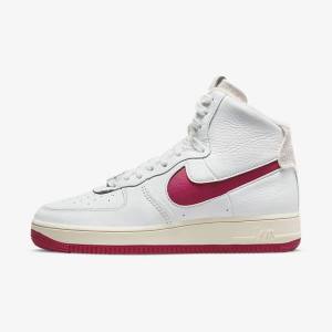 Scarpe Da Ginnastica Donna Nike Air Force 1 Sculpt Bianche Rosse | NK368UNQ