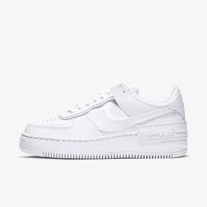 Scarpe Da Ginnastica Donna Nike Air Force 1 Shadow Bianche | NK605TPW