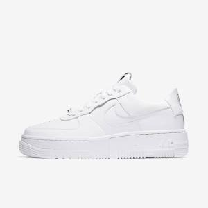 Scarpe Da Ginnastica Donna Nike Air Force 1 Pixel Bianche Nere Bianche | NK874BFD