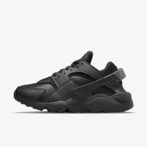 Scarpe Da Ginnastica Donna Nike Air Huarache Nere Grigie Scuro | NK953IWH