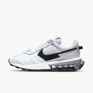 Scarpe Da Ginnastica Donna Nike Air Max Pre-Day Bianche Metal Argento Nere | NK237AIB