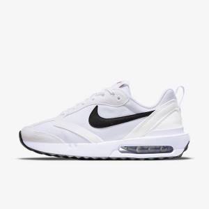 Scarpe Da Ginnastica Donna Nike Air Max Dawn Bianche Arancioni Nere | NK785LSO