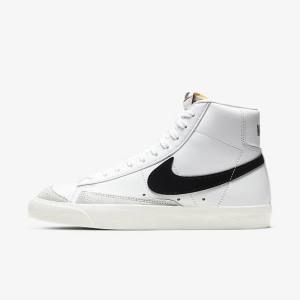 Scarpe Da Ginnastica Donna Nike Blazer Mid 77 Vintage Bianche Corallo Nere | NK752TVR