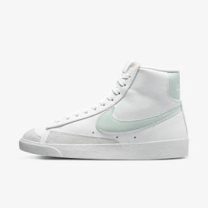 Scarpe Da Ginnastica Donna Nike Blazer Mid 77 Next Nature Bianche Verdi | NK819PAD