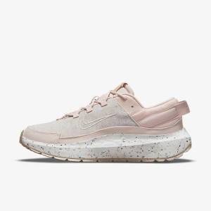 Scarpe Da Ginnastica Donna Nike Crater Remixa Rosa Bianche Crema | NK408VFY