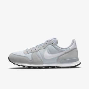 Scarpe Da Ginnastica Donna Nike Internationalist Grigie Platino Nere Bianche | NK273HUJ