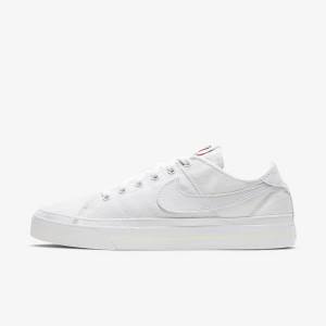 Scarpe Da Ginnastica Donna Nike NikeCourt Legacy Tela Bianche | NK724DGQ