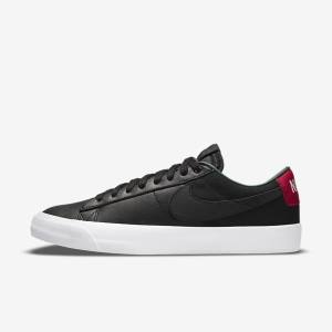 Scarpe Da Ginnastica Donna Nike SB Zoom Blazer Low Pro GT Premium Nere Rosse Nere | NK067ABM