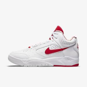 Scarpe Da Ginnastica Uomo Nike Air Flight Lite Mid Bianche Rosse | NK701XSQ