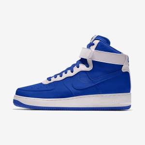 Scarpe Da Ginnastica Uomo Nike Air Force 1 High By You Custom Colorate | NK093XLY