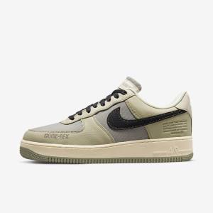 Scarpe Da Ginnastica Uomo Nike Air Force 1 GTX Khaki Bianche Nere | NK436WMC