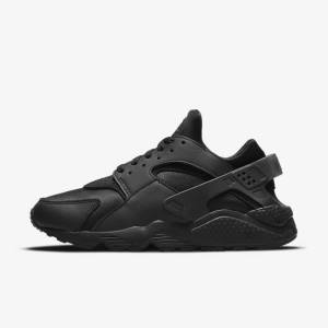 Scarpe Da Ginnastica Uomo Nike Air Huarache Nere Grigie Scuro | NK492NUB