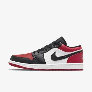 Scarpe Da Ginnastica Uomo Nike Air Jordan 1 Low Rosse Nere Bianche | NK567DSK