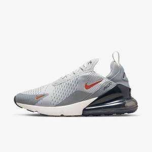 Scarpe Da Ginnastica Uomo Nike Air Max 270 Grigie Arancioni | NK139HKR