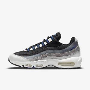 Scarpe Da Ginnastica Uomo Nike Air Max 95 Nere Grigie Scuro Blu | NK197WDG