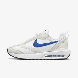 Scarpe Da Ginnastica Uomo Nike Air Max Dawn Bianche Beige Chiaro Nere Blu Reale | NK257TBP