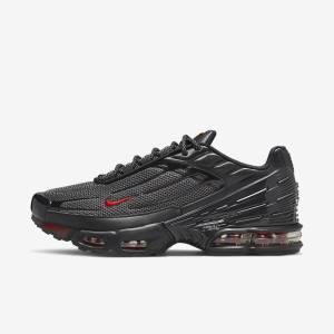 Scarpe Da Ginnastica Uomo Nike Air Max Plus 3 Nere Argento Rosse | NK975EXN