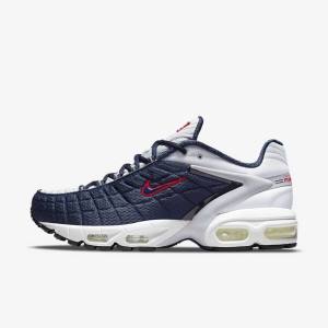 Scarpe Da Ginnastica Uomo Nike Air Max Tailwind V SP Blu Marino Platino Bianche Rosse | NK701BQN