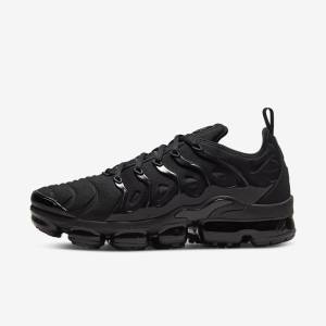 Scarpe Da Ginnastica Uomo Nike Air VaporMax Plus Nere Grigie Scuro | NK167SLV