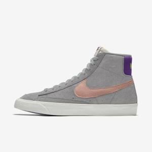 Scarpe Da Ginnastica Uomo Nike Blazer Mid By You Custom Colorate | NK381NWX