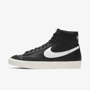 Scarpe Da Ginnastica Uomo Nike Blazer Mid 77 Vintage Nere | NK526UKA