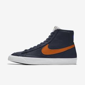 Scarpe Da Ginnastica Uomo Nike Blazer Mid By You Custom Colorate | NK892FTL