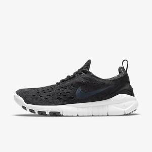 Scarpe Da Ginnastica Uomo Nike Free Run Trail Nere Bianche Grigie Scuro | NK268TXE