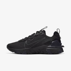 Scarpe Da Ginnastica Uomo Nike React Vision Nere Grigie Scuro | NK043OVU