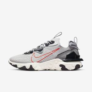 Scarpe Da Ginnastica Uomo Nike React Vision Grigie Grigie Chiaro Arancioni | NK860YRL