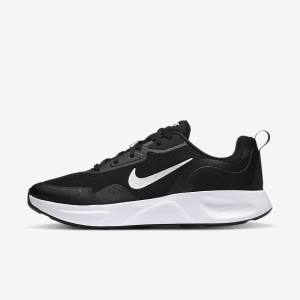 Scarpe Da Ginnastica Uomo Nike Wearallday Nere Bianche | NK543MXA