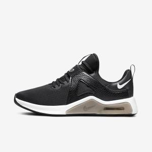 Scarpe Palestra Donna Nike Air Max Bella TR 5 Nere Grigie Scuro Bianche | NK372WUJ