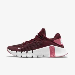 Scarpe Palestra Donna Nike Free Metcon 4 Rosa Bianche Gialle | NK968BWG