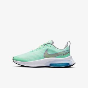 Scarpe Running Bambino Nike Air Zoom Arcadia Older Menta Grigie Metal Rosse Marroni | NK213TMG