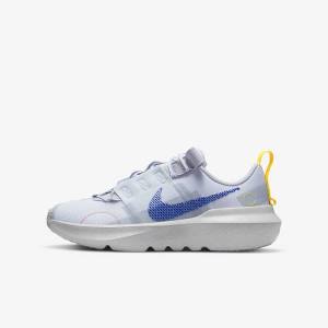 Scarpe Running Bambino Nike Crater Impact Older Grigie Arancioni Blu Reale | NK504ALG