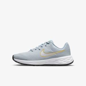 Scarpe Running Bambino Nike Revolution 6 Older Strada Blu Colorate | NK519XUA